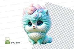Cotton candy cat Product Image 1