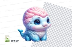 Cute fantasy creature clipart Product Image 1