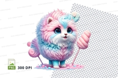 Candy cat clipart Product Image 1