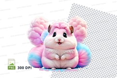 Cotton candy hamster Product Image 1