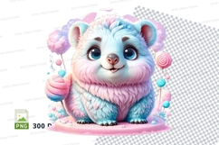 Cotton candy bear Product Image 1