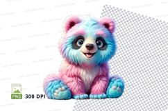 Colorful cartoon bear Product Image 1