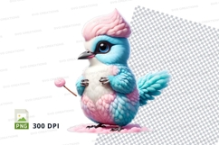 Candy bird clipart Product Image 1