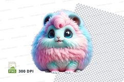 Colorful cartoon hamster Product Image 1