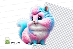 Colorful cartoon cat Product Image 1