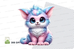 Cute cartoon kitten Product Image 1