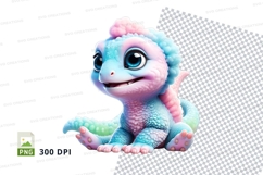 Cute pastel dragon Product Image 1