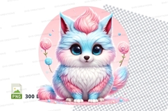 Pastel fox kitten Product Image 1