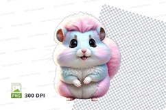 Pastel colored hamster Product Image 1