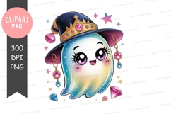 Magical ghost clipart png Product Image 1