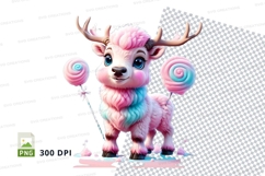 Candy colored deer Product Image 1