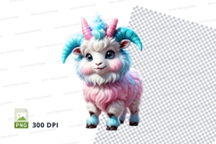 Magical pastel goat Product Image 1