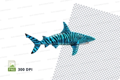 Zebra shark clipart Product Image 1