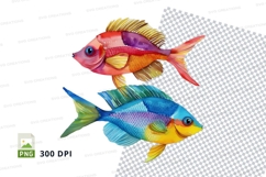 Colorful tropical fish Product Image 1
