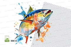 Vibrant fish illustration Product Image 1