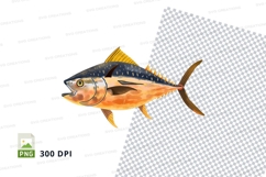 Clipart of a tuna fish Product Image 1