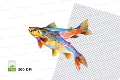 Colorful fish illustration Product Image 1