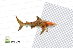 Tiger shark clipart png Product Image 1