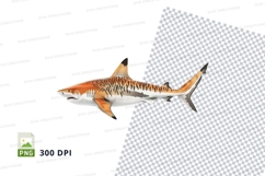 Tiger shark clipart Product Image 1