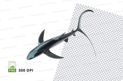 Clipart of a shark Product Image 1