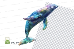 Whale clipart png Product Image 1
