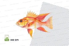 Vibrant clownfish illustration Product Image 1