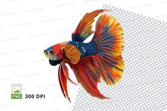 Colorful betta fish Product Image 1