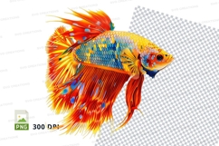 Vibrant betta fish Product Image 1