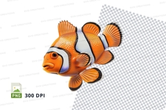 Clownfish clip art Product Image 1