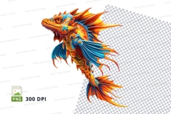 Mythical fish clipart Product Image 1