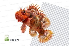 Spiny fish clipart Product Image 1
