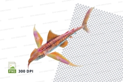 Flying fish clipart png Product Image 1