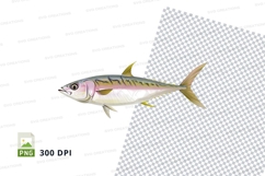Clipart of a tuna fish Product Image 1