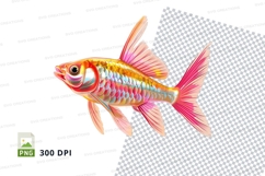 Colorful fish clipart Product Image 1