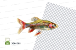 Colorful fish clipart Product Image 1
