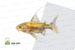 Golden fish clipart Product Image 1
