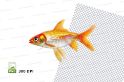 Vibrant goldfish clipart Product Image 1