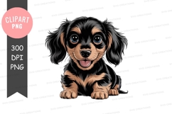 Cute puppy clipart png Product Image 1