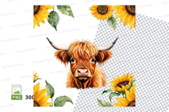 Sunny highland cow Product Image 1
