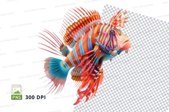 Vibrant lionfish clipart Product Image 1