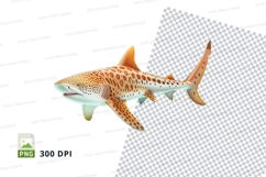 Zebra shark clipart Product Image 1