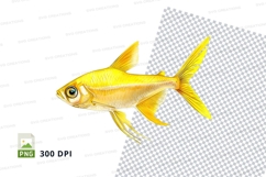 Golden fish clipart Product Image 1