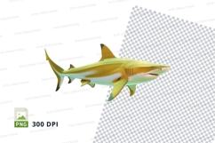 Clipart of a shark Product Image 1