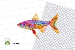 Colorful fish clipart png Product Image 1