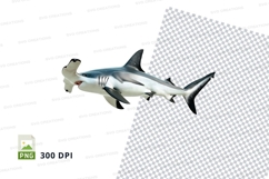 Hammerhead shark clipart png Product Image 1