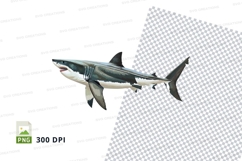 Great white shark clipart png Product Image 1