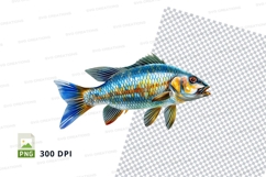 Colorful fish clipart png Product Image 1