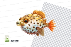 Pufferfish clipart png Product Image 1