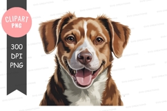Happy dog clipart png Product Image 1