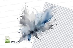 Purple flower clipart png Product Image 1